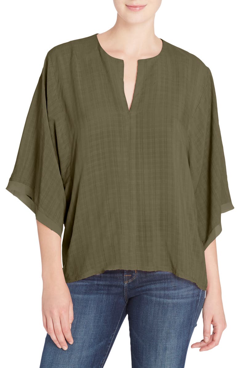 Catherine Catherine Malandrino Bernice Chiffon Top, Main, color,