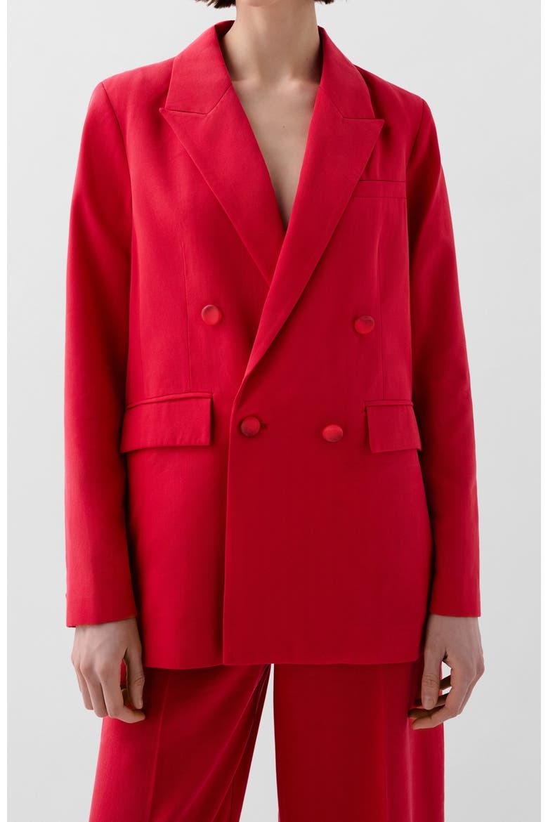 Red Blazer, Main, color, Red