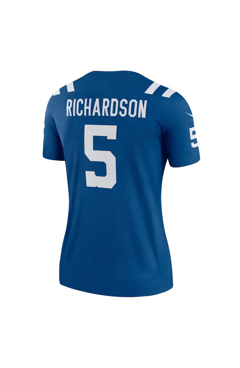 Nike Women's Nike Anthony Richardson  Royal Indianapolis Colts Legend Player Performance Top, Alternate, color, Royal