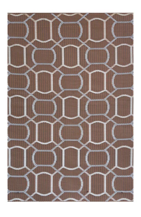 Oblong Brick Light Sienna Rug