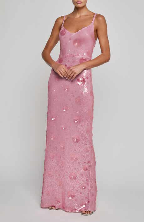 Karma Floral Sequin Maxi Dress