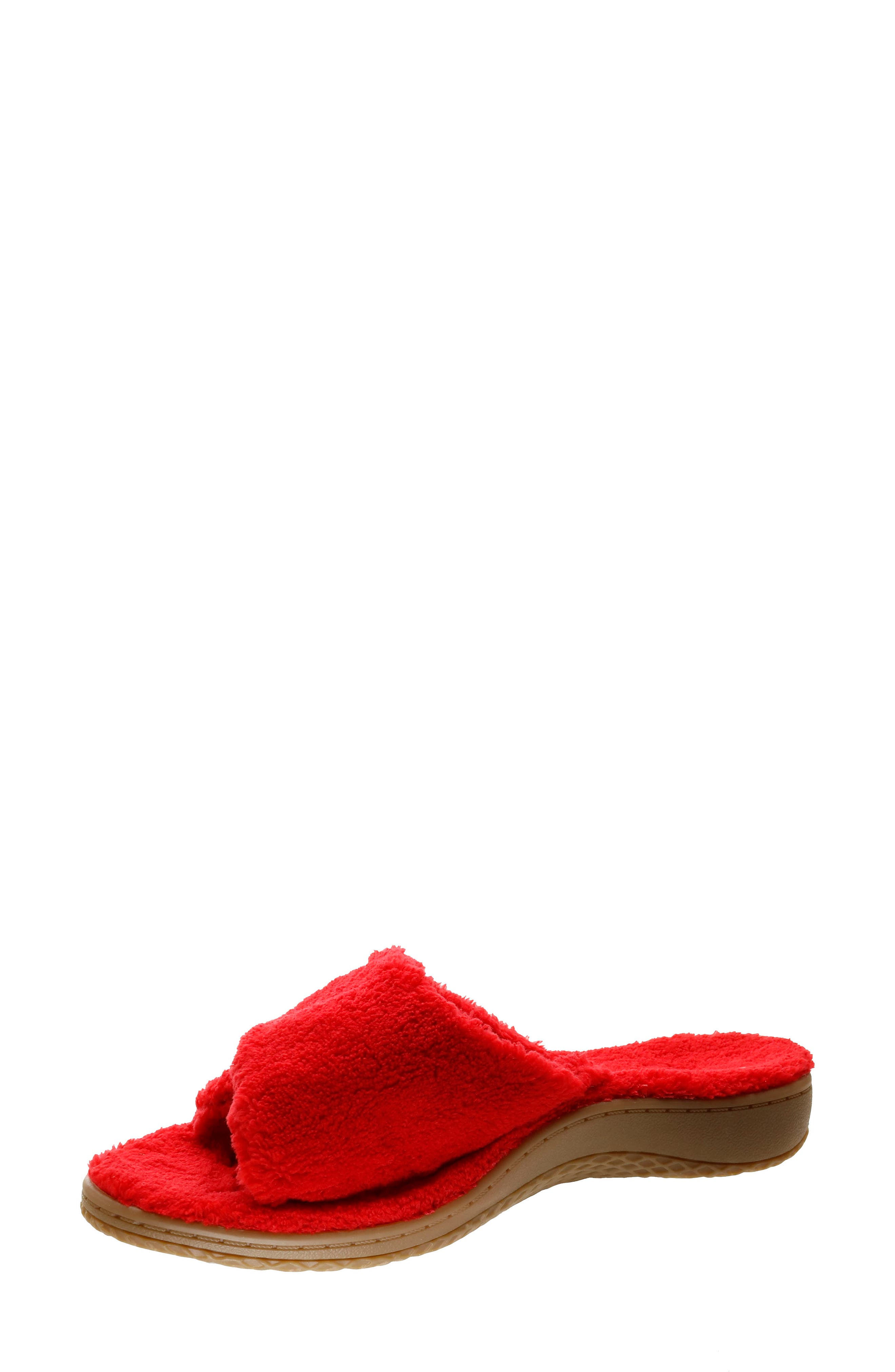 David Tate Cozy Slipper, Alternate, color, Red
