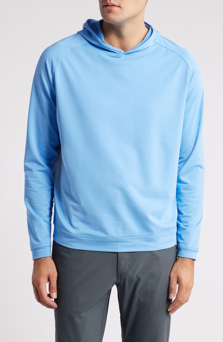 Peter Millar Pine Performance Hoodie, Main, color, 