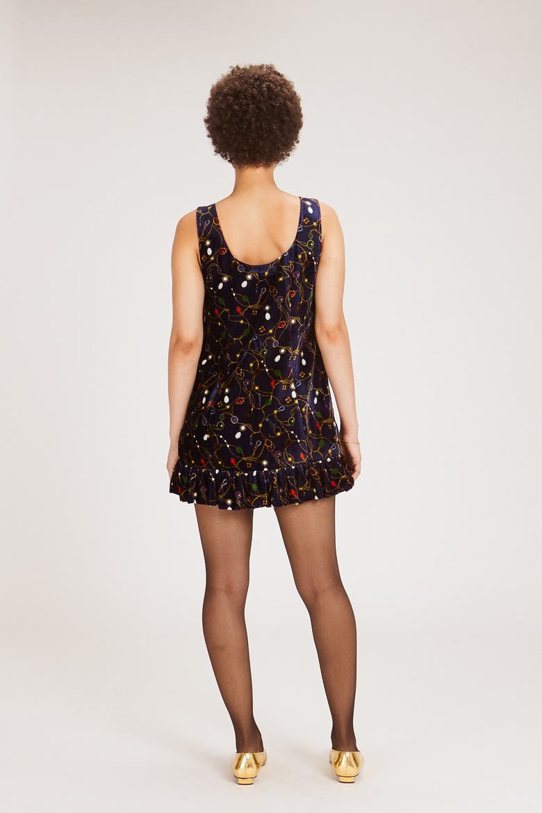 Peggy Mini Dress, Alternate, color, Tree of Lost Jewels