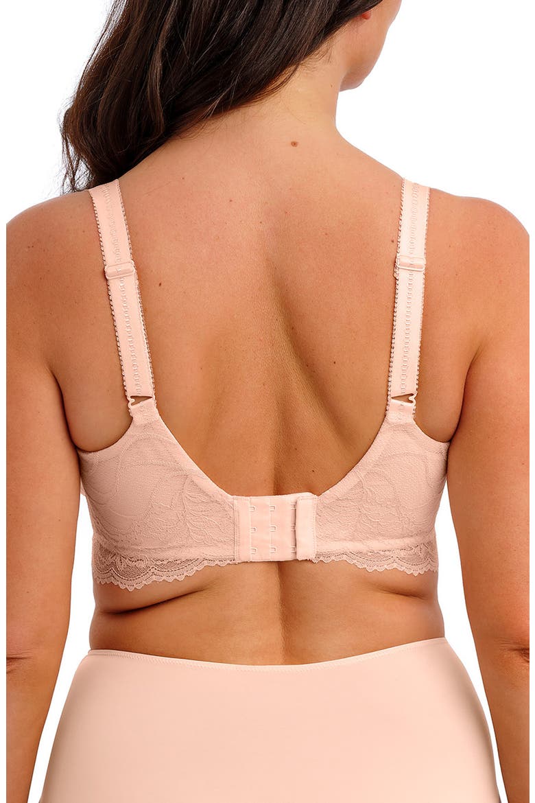 Cesile Underwire Side Support Bra, Alternate, color, PEACH SORBET