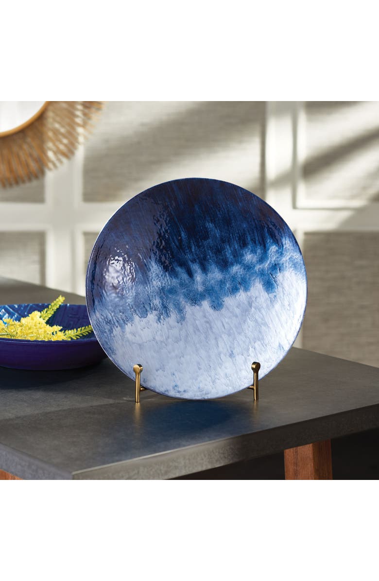 Napa Home & Garden Azul Decorative Plate Large, Alternate, color, 
