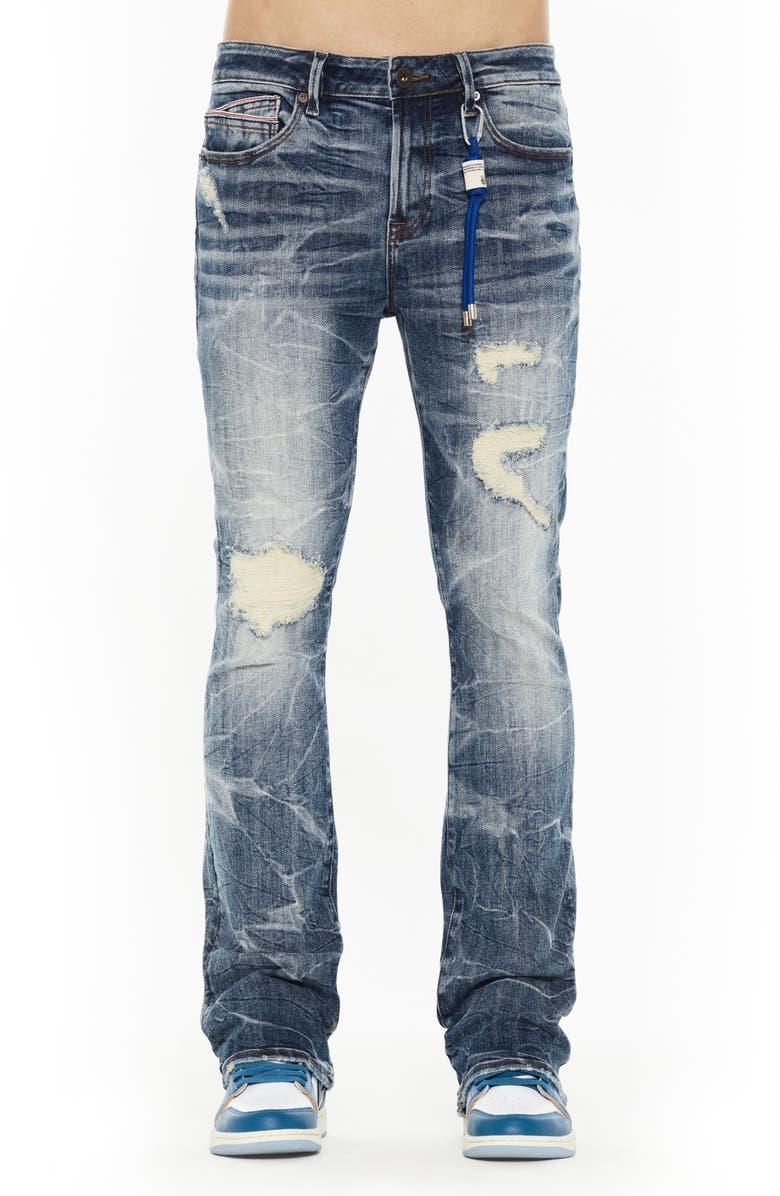 Cult of Individuality Lenny 603 Ripped Bootcut Jeans, Main, color, Abel