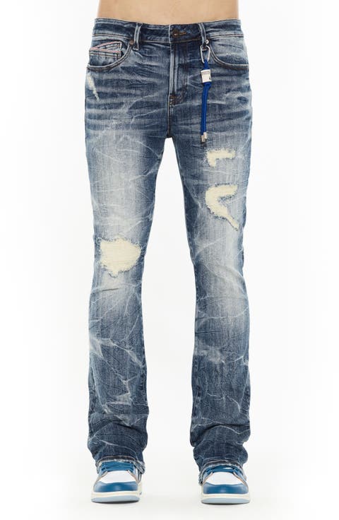 Lenny 603 Ripped Bootcut Jeans (Abel)