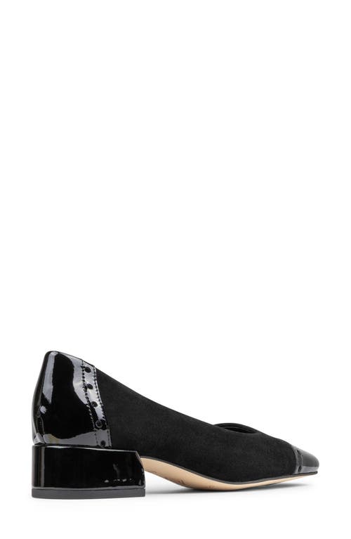 Donald Pliner Cap Toe Pump In Black