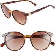 Longchamp Le Pliage 51mm Gradient Round Sunglasses