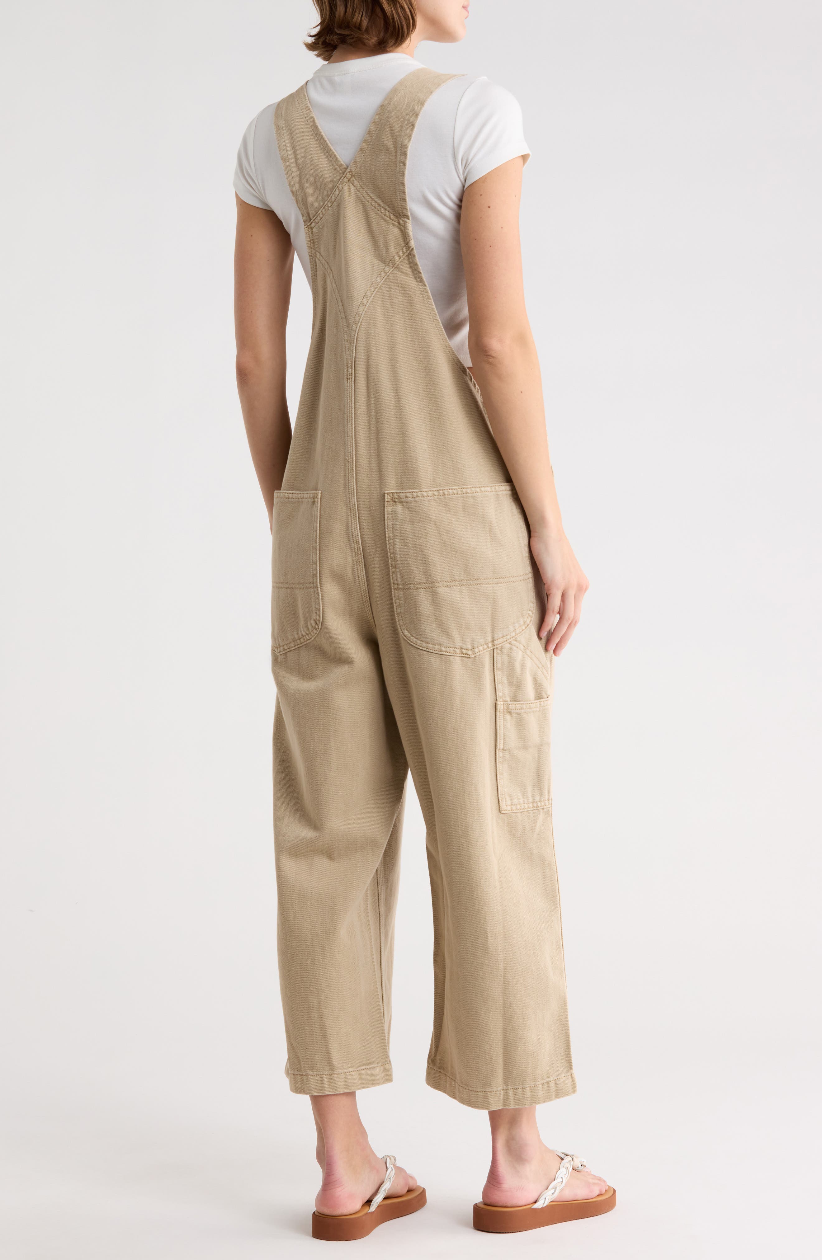 Relaxed Denim Overalls - image 2