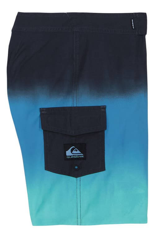 Quiksilver Everyday Solid Volley Swim Trunks In Turquoise