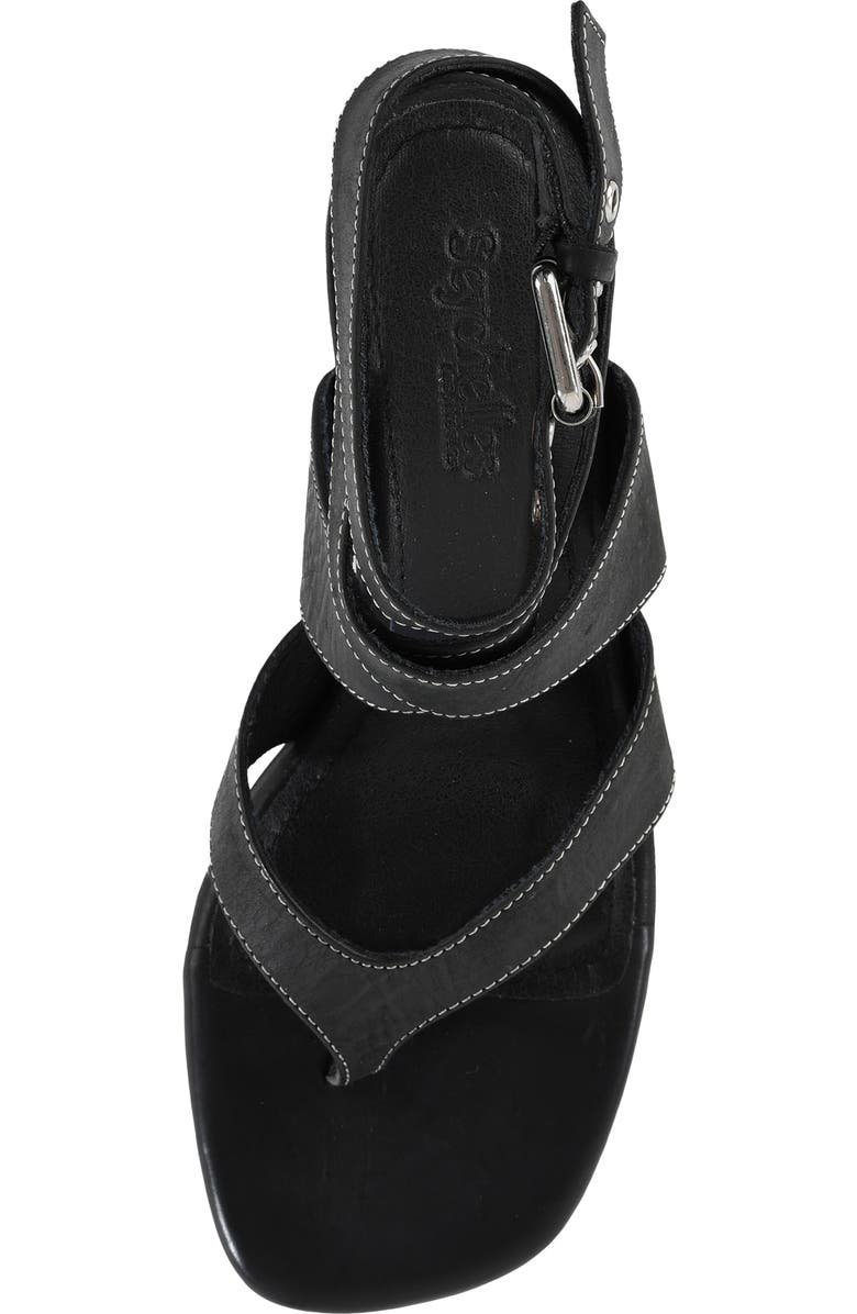 Seychelles Stroke of Luck Ankle Strap Sandal, Alternate, color, Black
