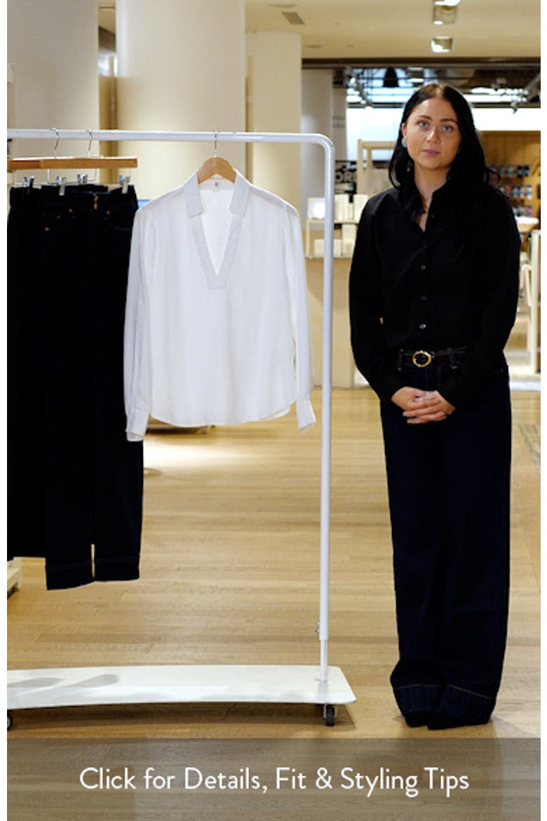 Long Sleeve Popover Top video