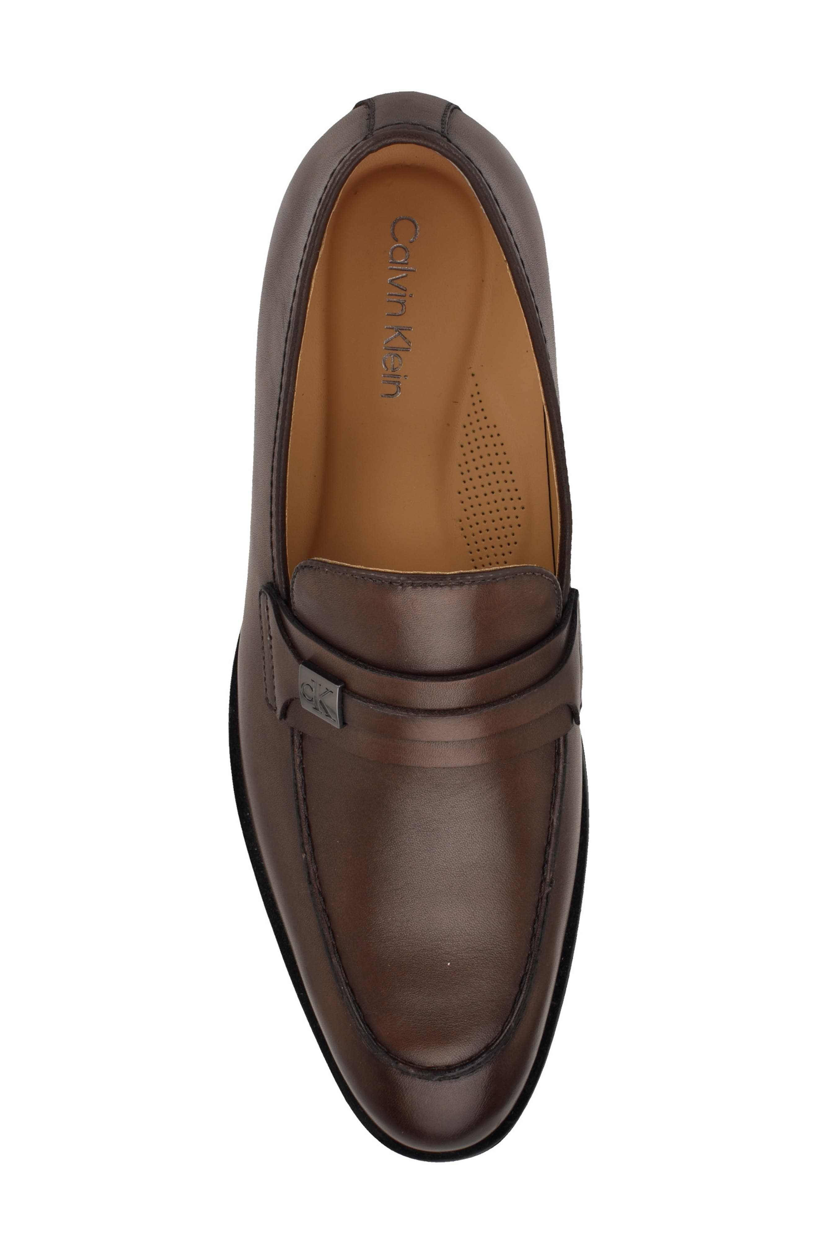 Obexx Apron Toe Loafer, Alternate, color, JACKCOGNAC