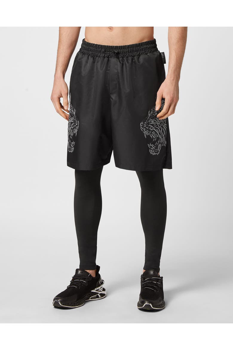 Running Pants Tiger Men, Main, color, black