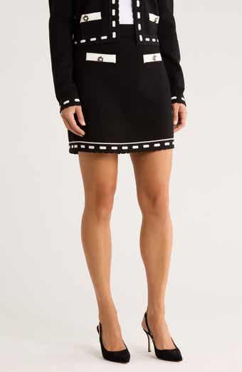 Ellen Tracy Seed Stitch Sweater Skirt