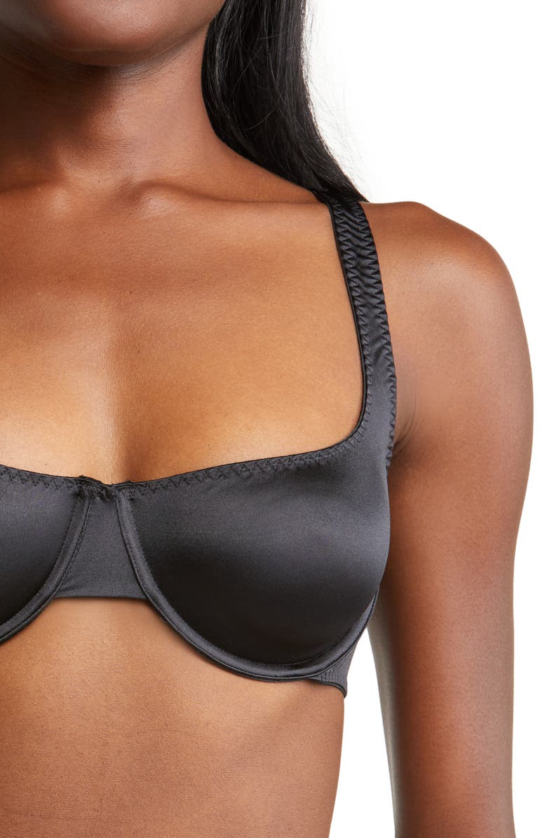 SKIMS Stretch Satin Underwire Bra, Alternate, color,