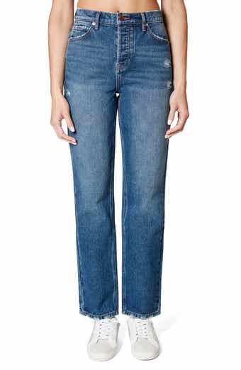 Nicole Miller '90s High Waist Button Fly Loose Jeans