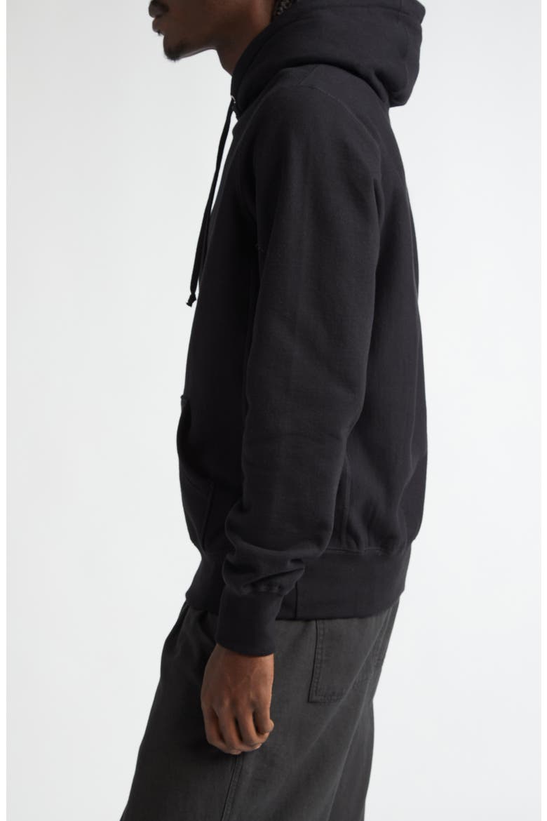 Classic Cotton Hoodie, Alternate, color, BLACK