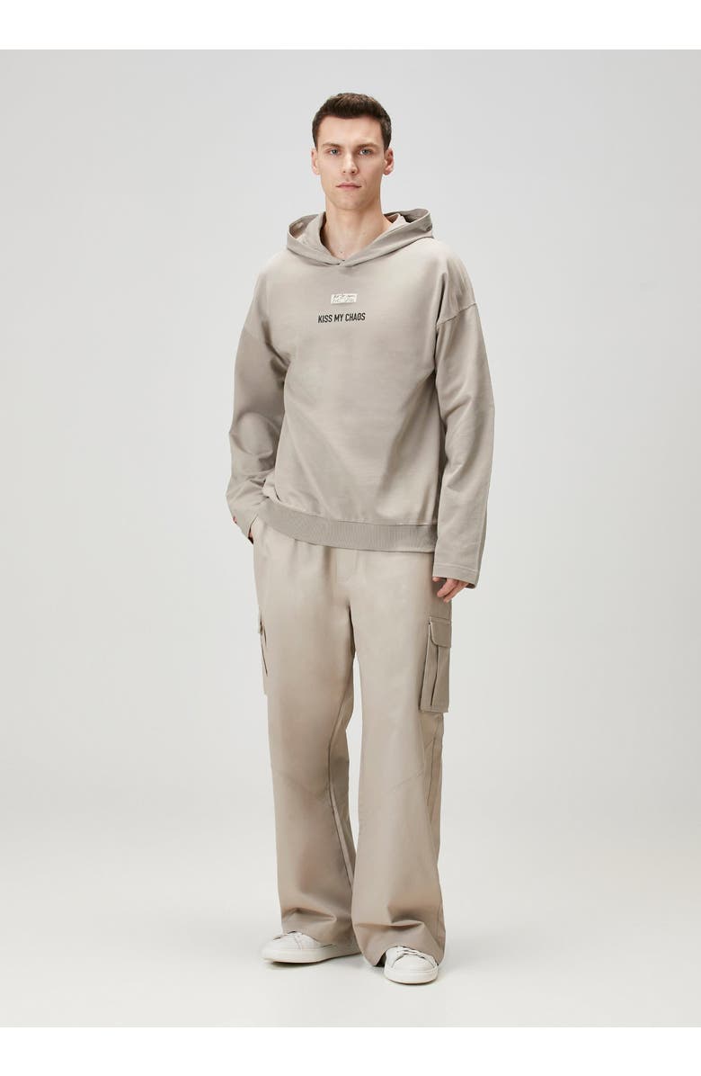 PCFG Pure Cotton Regular Fit Hoodie, Alternate, color, Beige