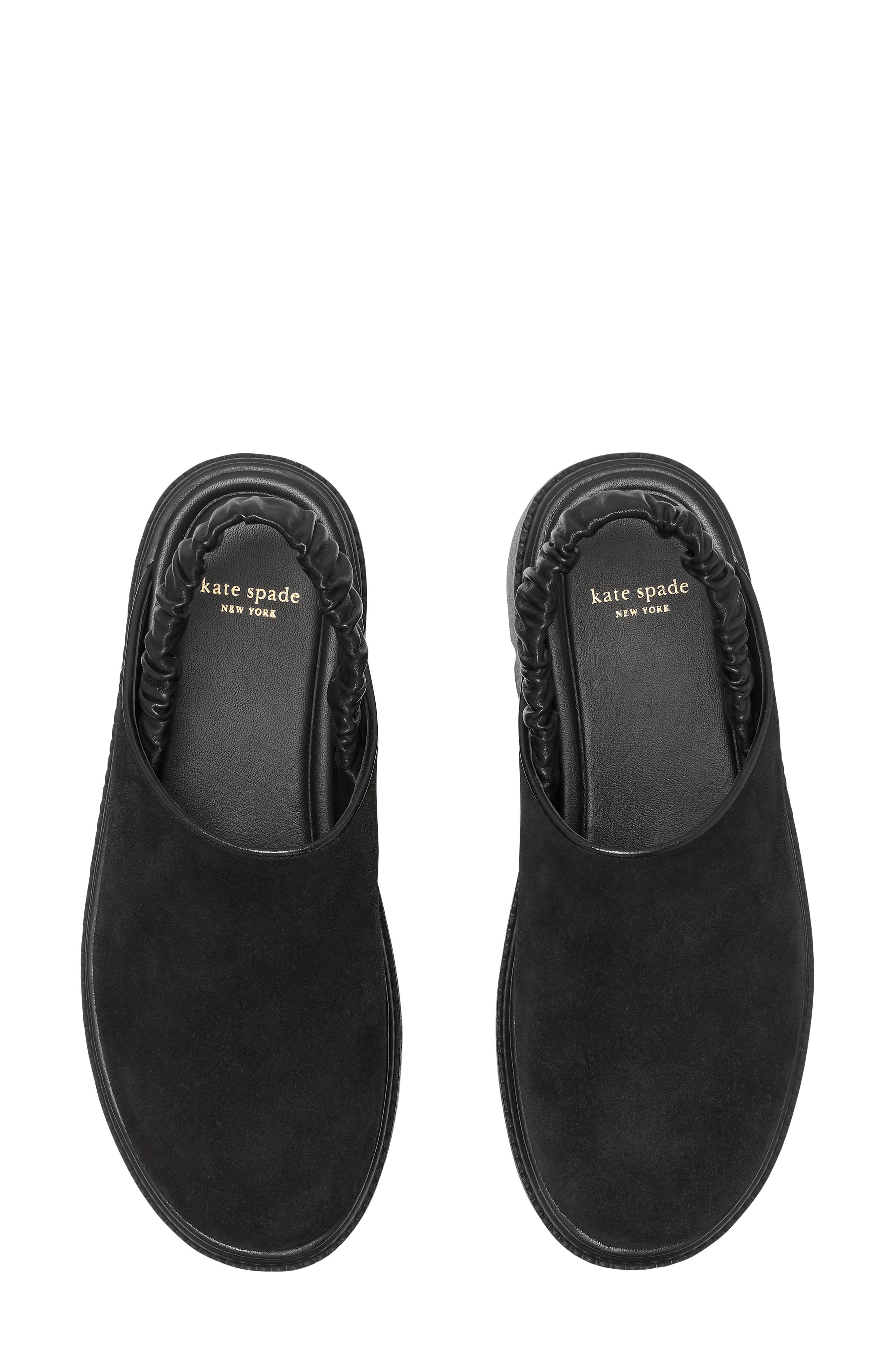 Cosma Slingback Leather Clog, Alternate, color, BLACK