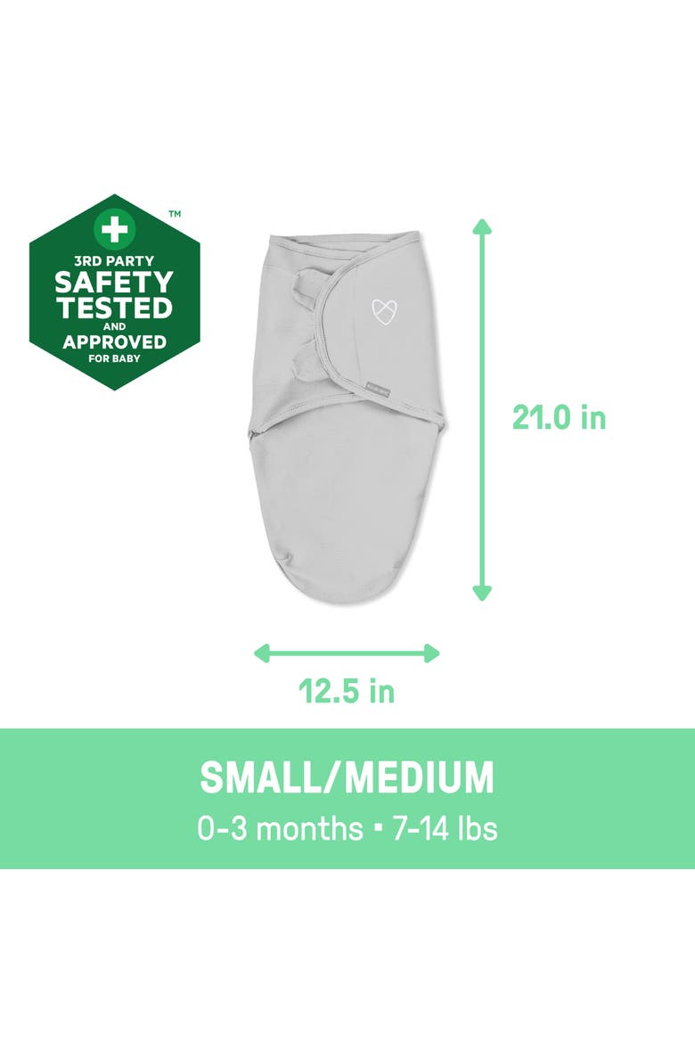 SwaddleMe by Ingenuity Original Swaddle, Alternate, color, Lady Bug Picnic