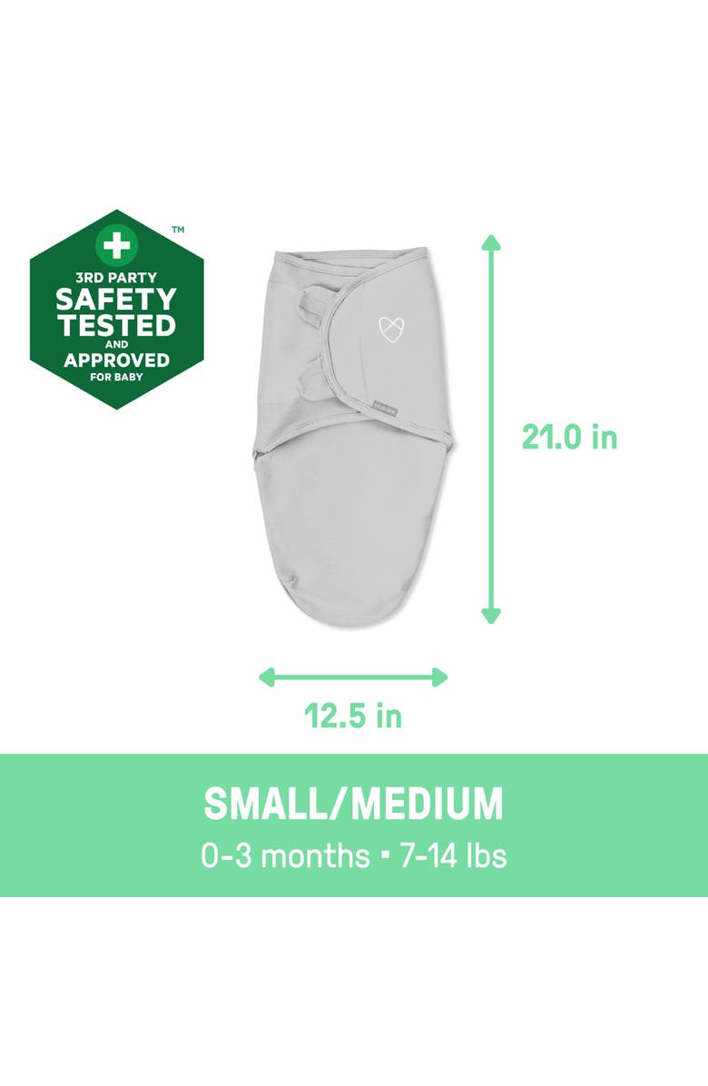 INGENUITY SwaddleMe by Ingenuity Original Swaddle for Baby, Alternate, color, Peekaboo Sloth