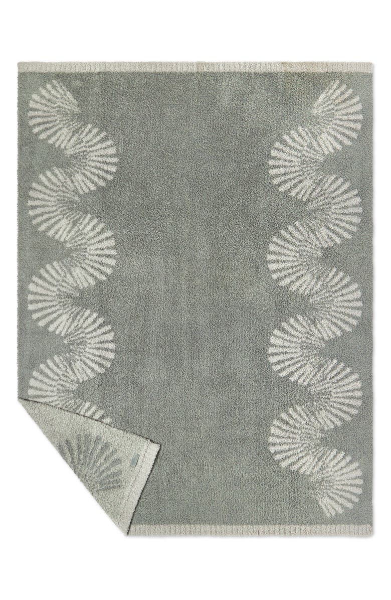 Barefoot Dreams<sup>®</sup> Spiral Seashell CozyChic<sup>®</sup> Throw Blanket, Alternate, color, Faded Hazel Multi