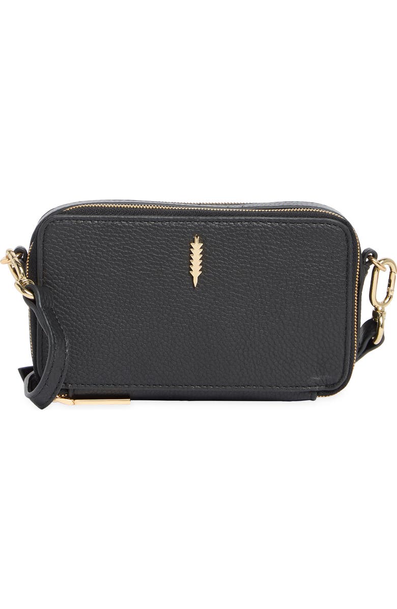 Thacker Ronnie Pebbled Leather Crossbody Bag, Main, color,
