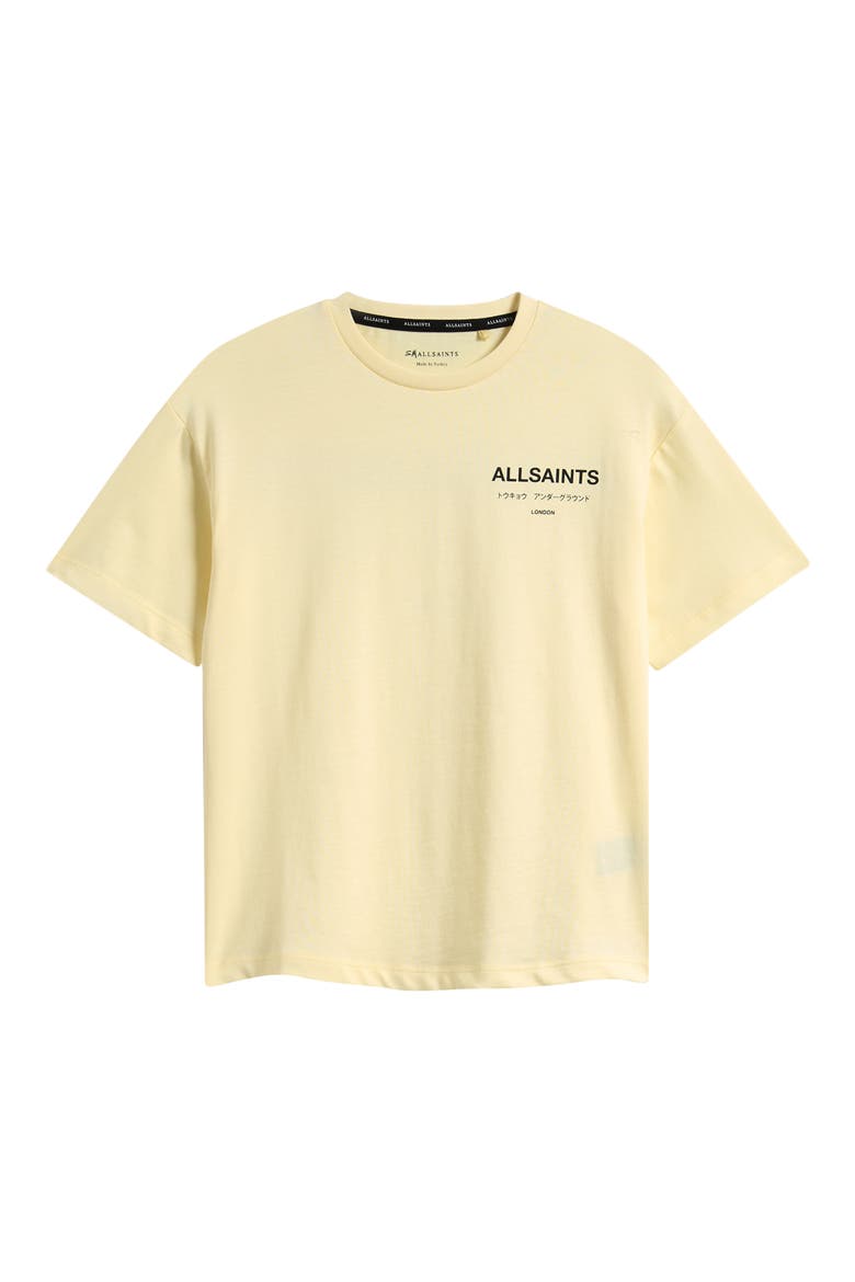 Kids' Underground Cotton Graphic T-Shirt, Main, color, YELLOW