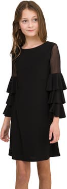 Un Deux Trois Tiered Sleeeve Dress
