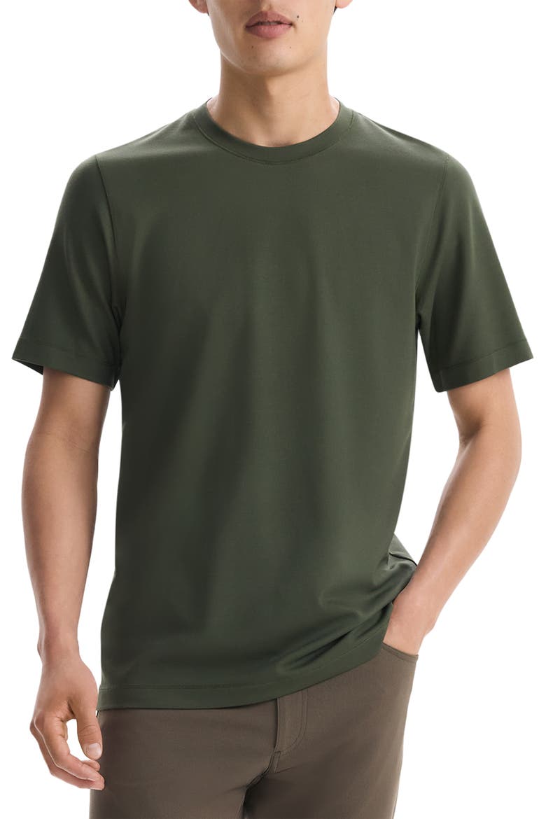 Ryder Crewneck T-Shirt, Main, color, HUNTER GREEN