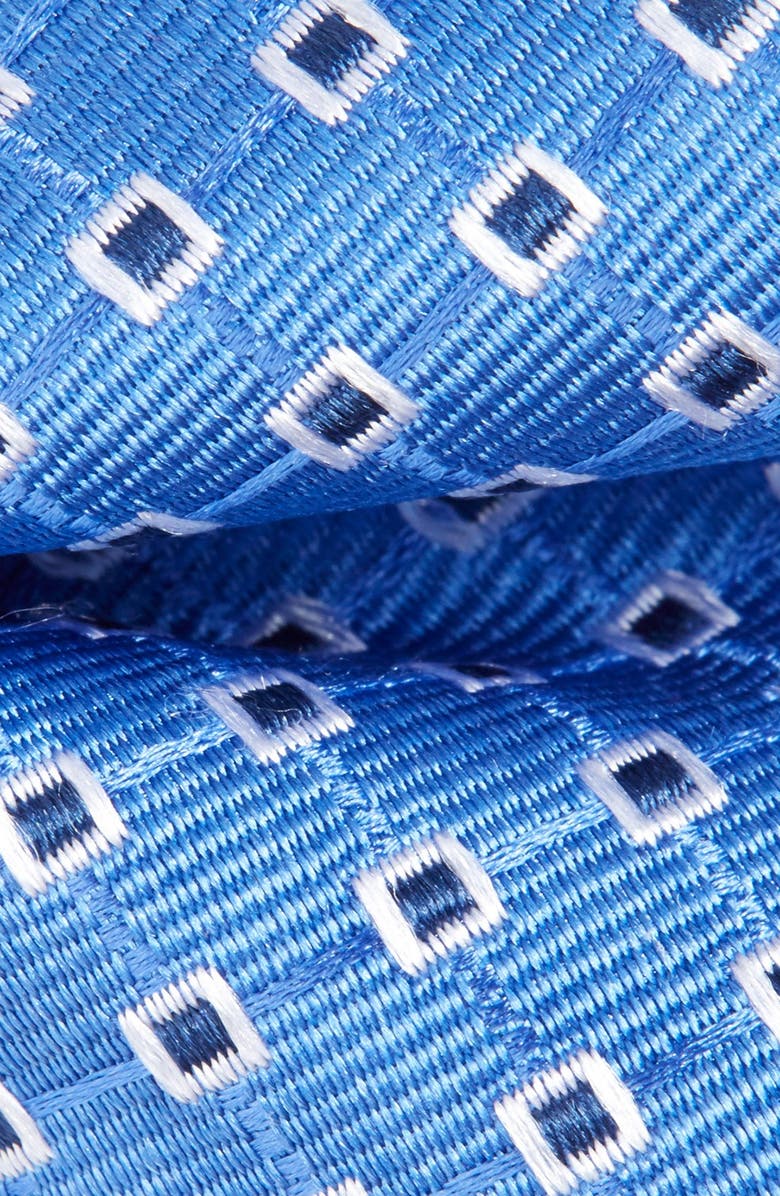 Nordstrom 'Guard Grid' Geometric Silk Bow Tie, Alternate, color, 