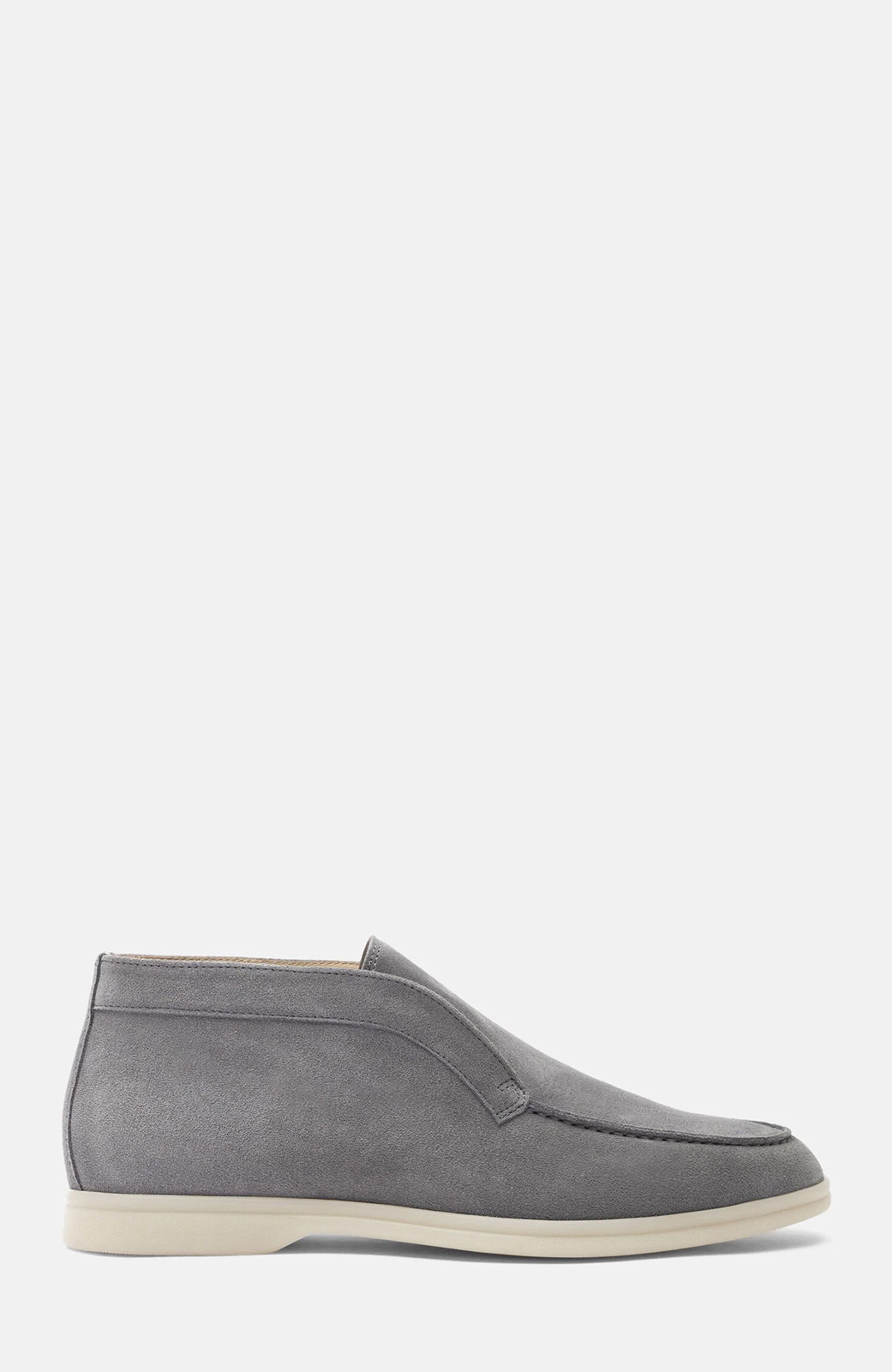 Leonardo Boots, Alternate, color, Grey - Suede