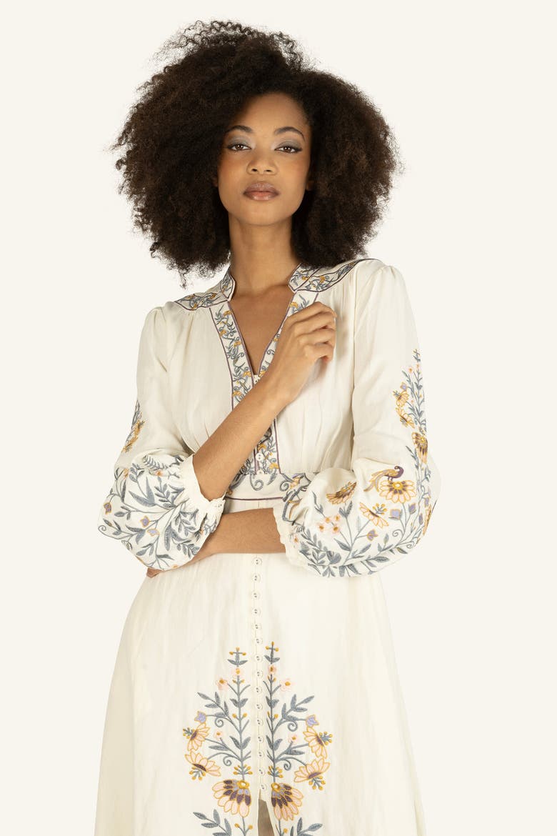 Della Dress, Alternate, color, Natural Crème
