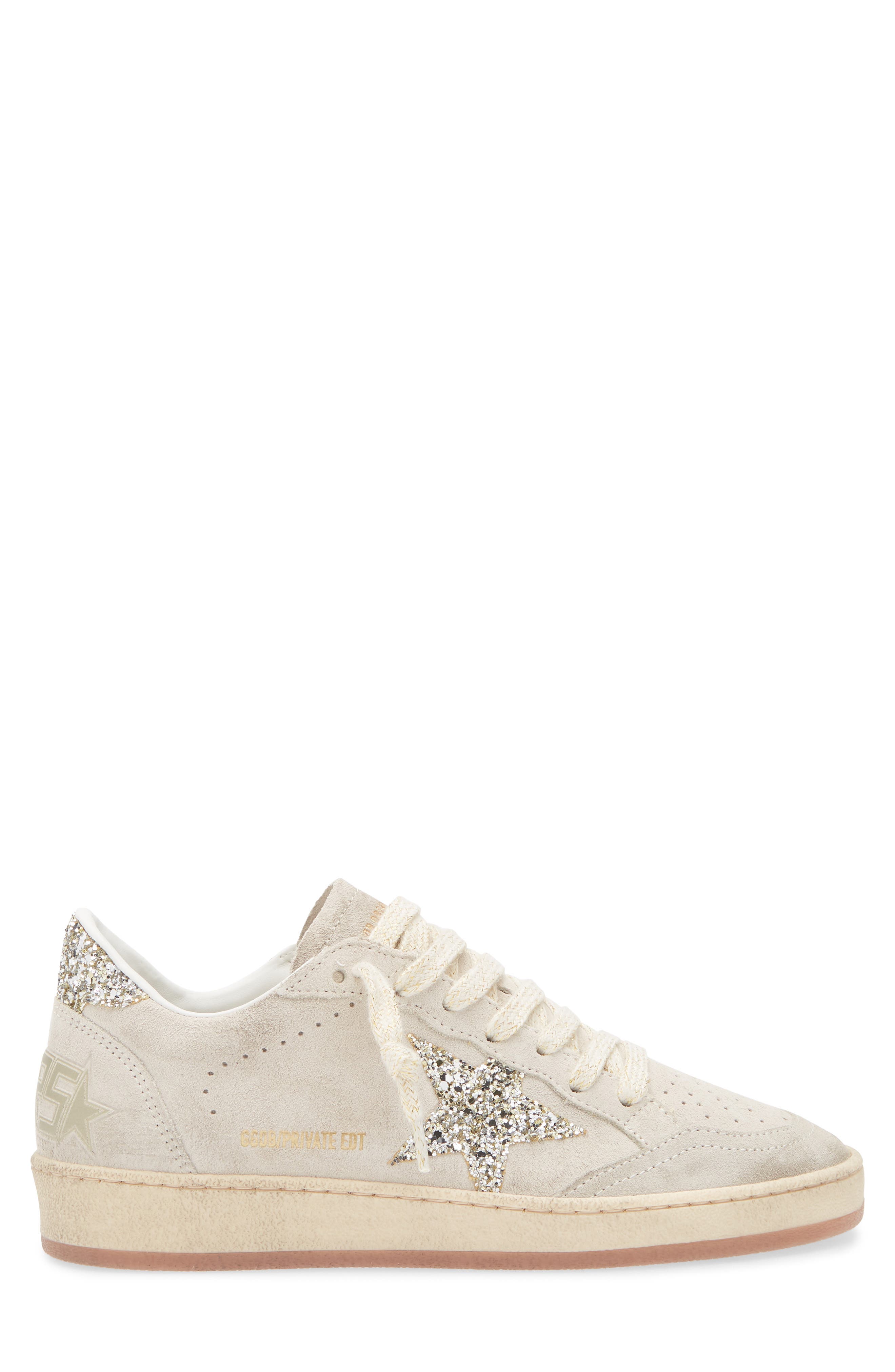 Golden Goose Ball Star Sneaker, Alternate, color, Beige/ Platino