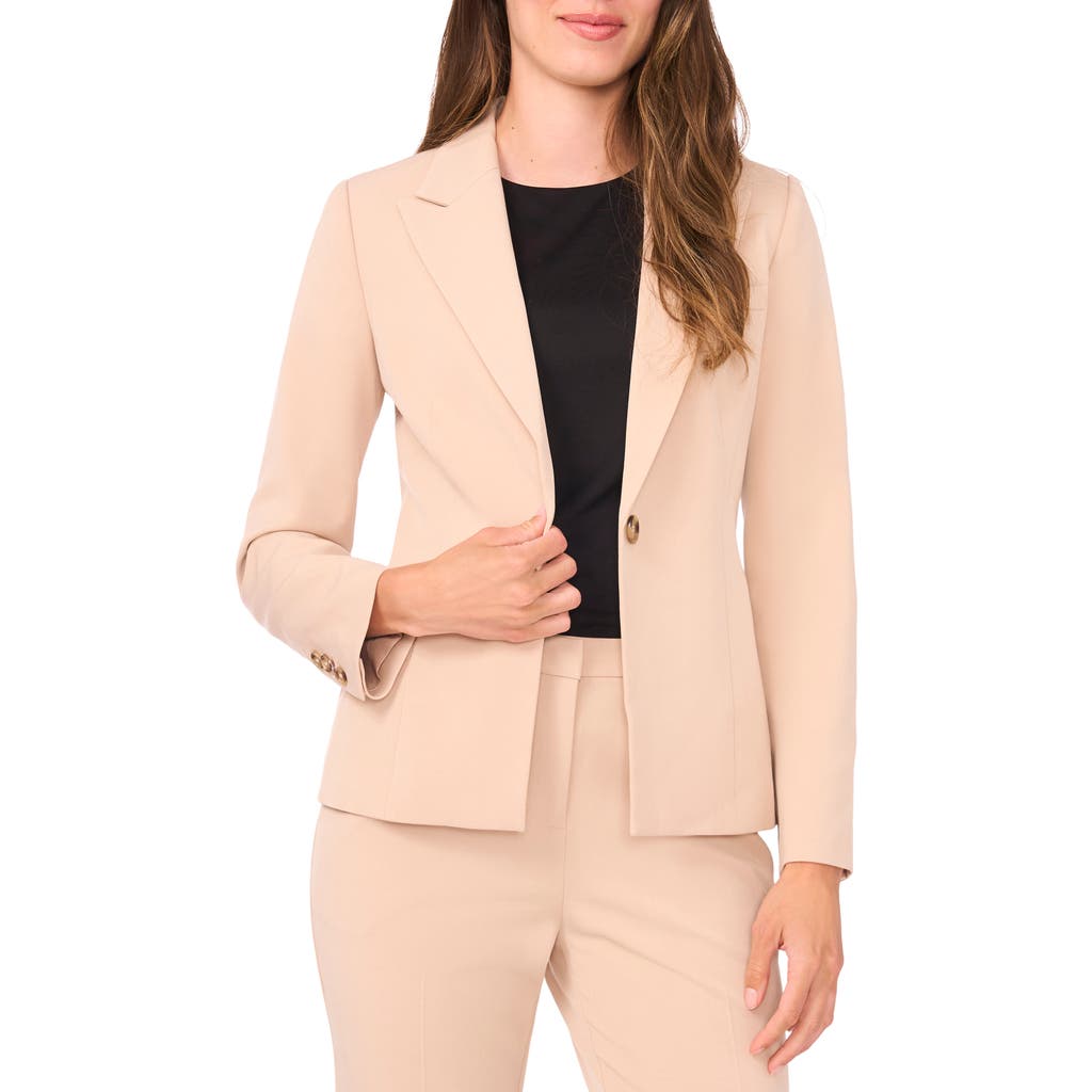 Halogenr Halogen(r) Clean One-button Blazer In Pink