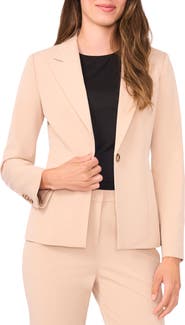 Halogen® Clean One-Button Blazer