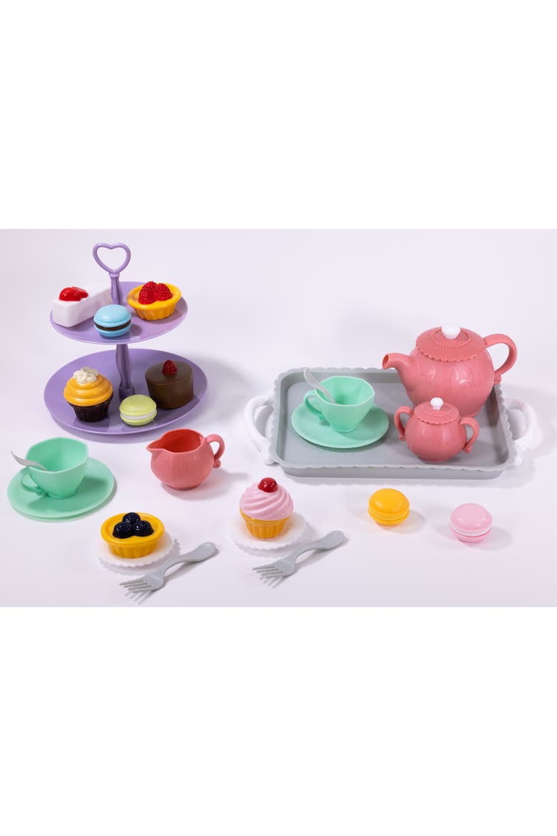 Afternoon Tea Set 25Pc, Ages 3+, Alternate, color, Multicolored