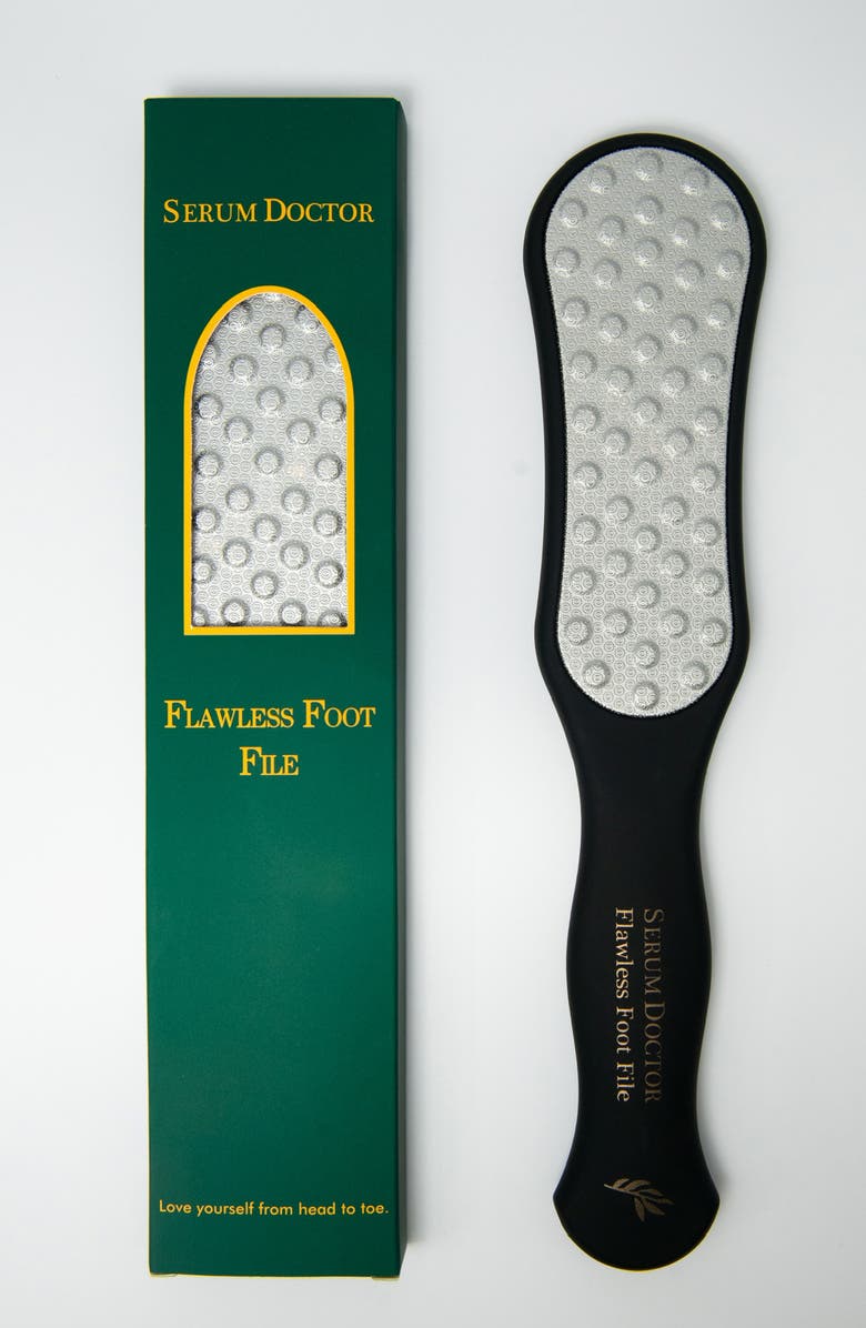 Serum Doctor Flawless Foot File, Alternate, color, Black