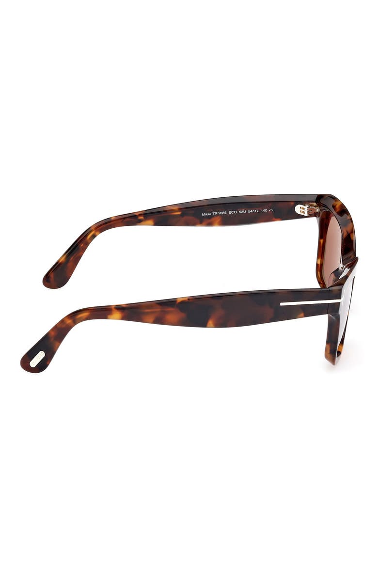 Mikel 54mm Square Sunglasses, Alternate, color, VINTAGE HAVANA / ECO / T LOGO