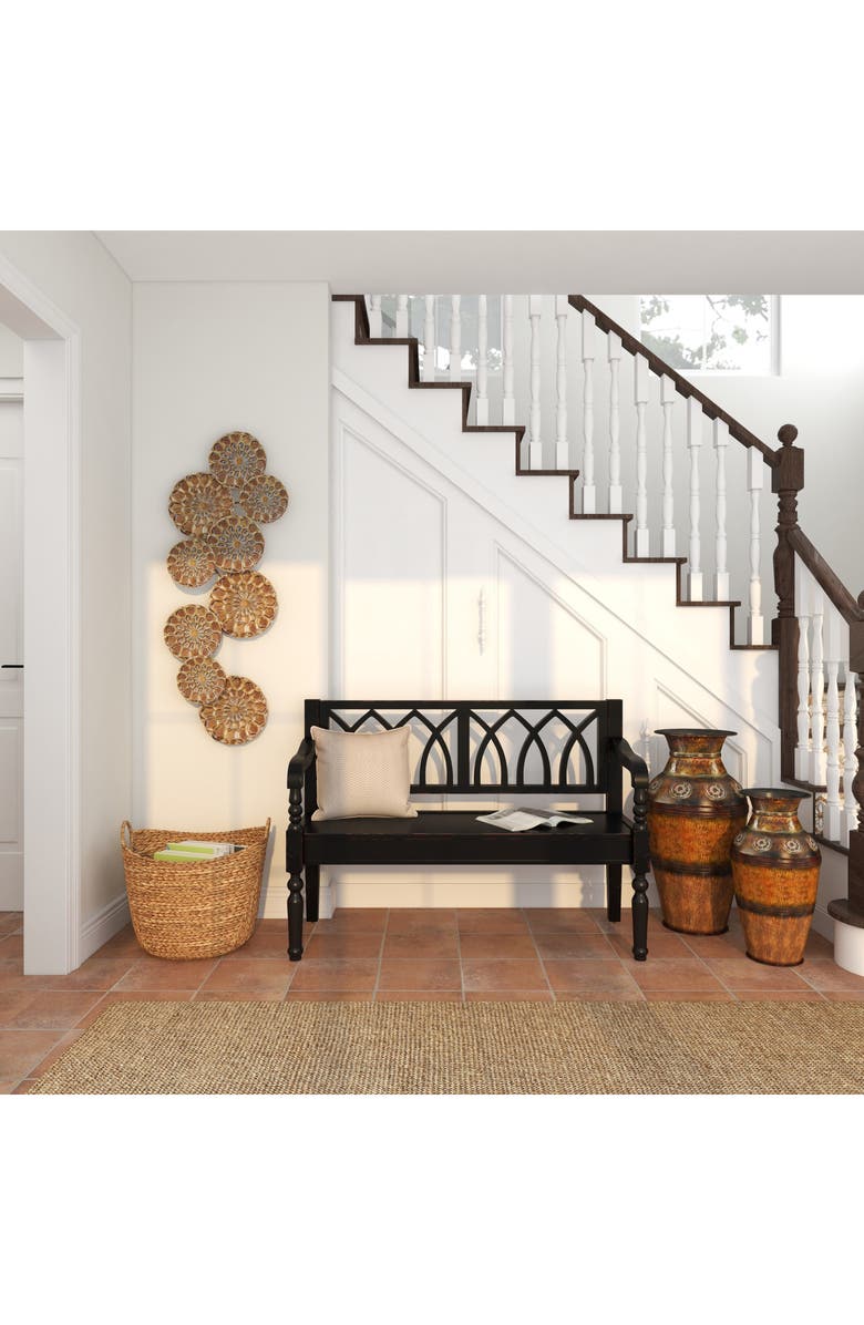 UMA Set of 2 Floor Vases, Alternate, color, Brown