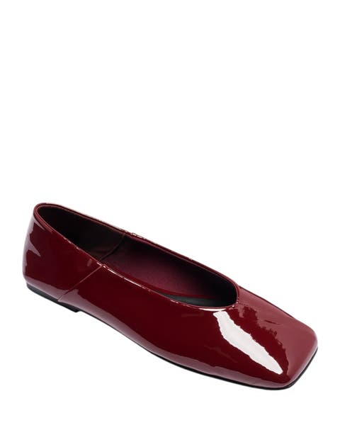 Gaia Square Toe Flats