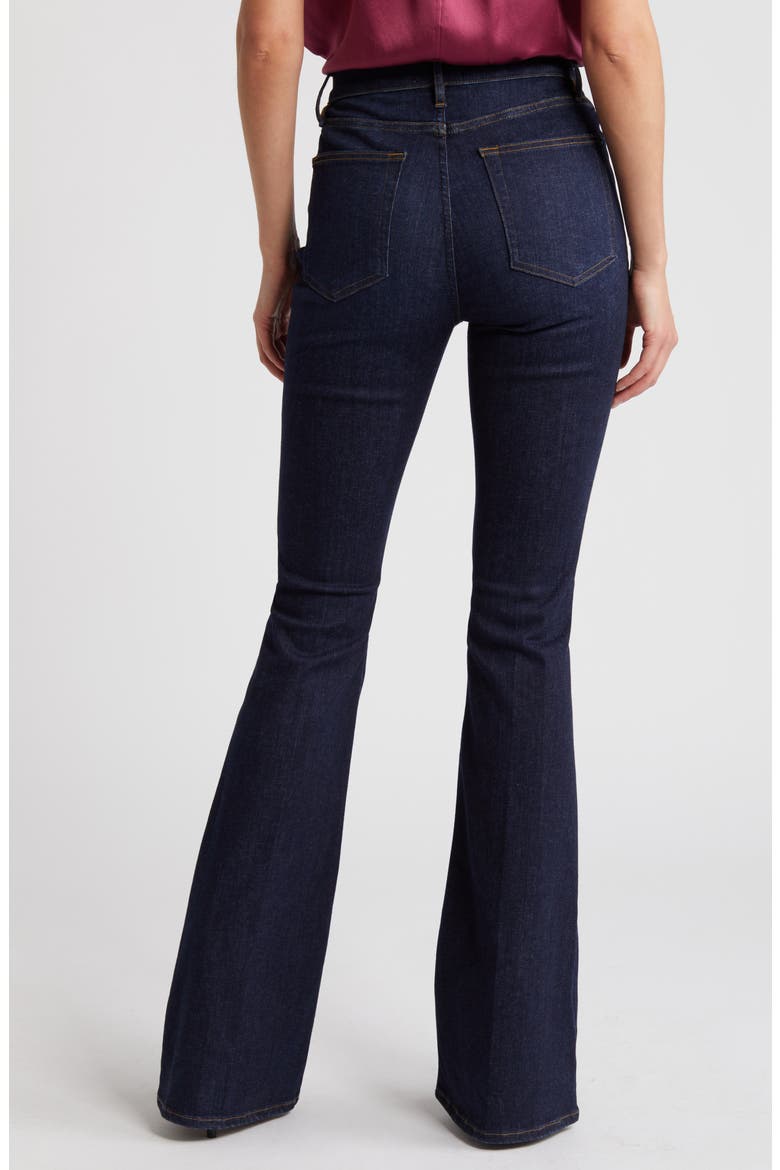Le High Flare Jeans, Alternate, color, FAWCETT