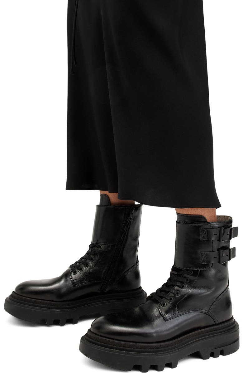 AllSaints Zoe Combat Boot, Alternate, color,