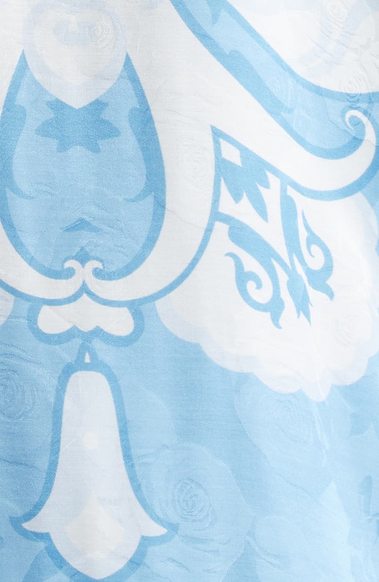 Etro Floral Paisley Print Open Front Jacket, Alternate, color, Stampa F.do Viola