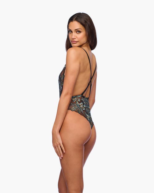 Cosabella Paradiso Plunge Teddy In Black