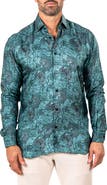 Maceoo Fibonacci Marthyr 0259 Contemporary Fit Button-Up Shirt