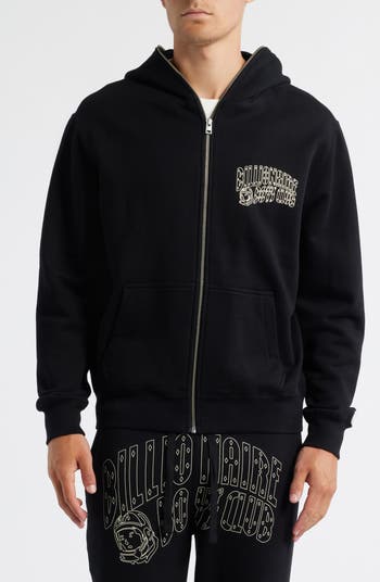 Small Curve Graphic Zip Hoodie